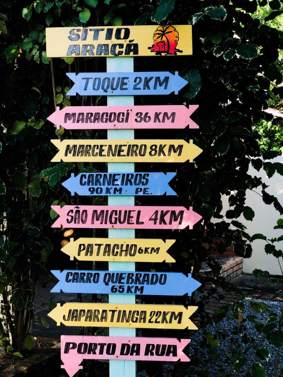 Pousada Sitio Araca São Miguel dos Milagres 외부 사진